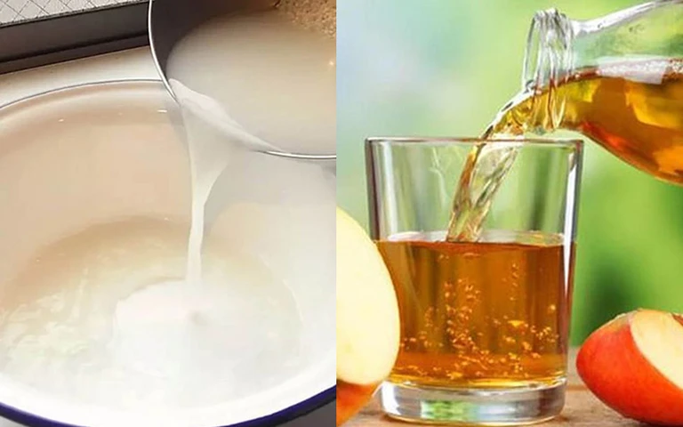 trị mụn bằng giấm táo cực kỳ hiệu quả