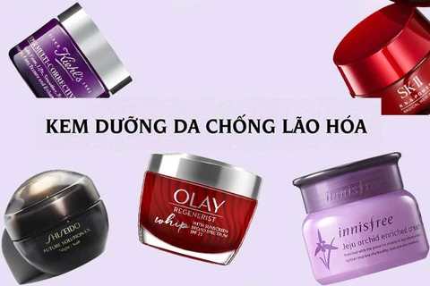 kem dưỡng da thành phần chống lão hoá da
