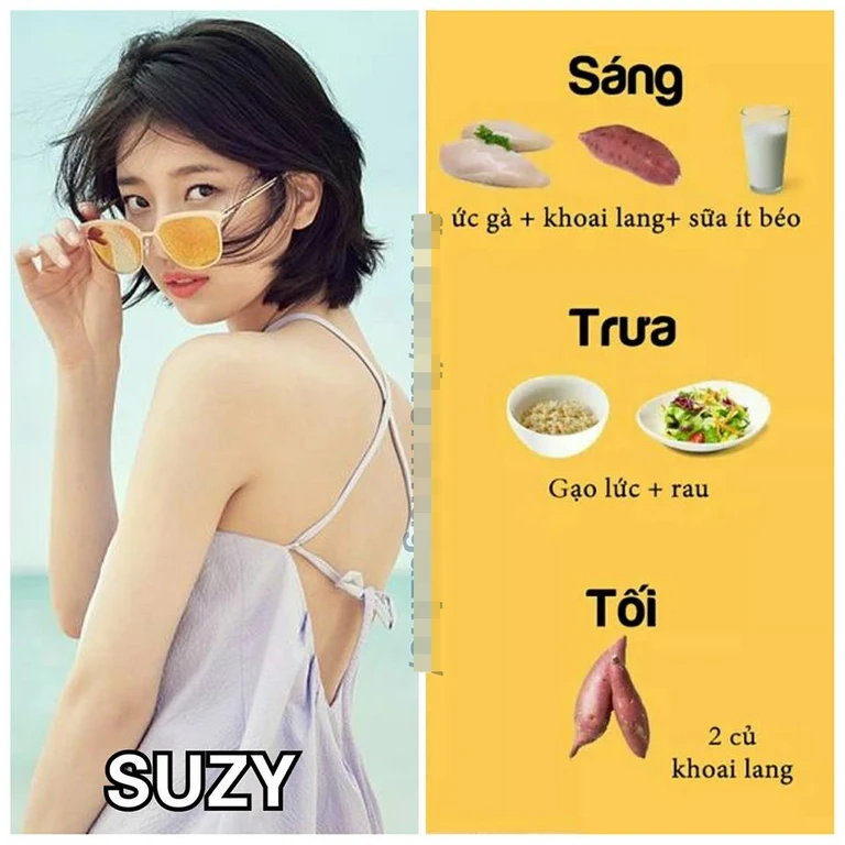 Bí quyết giảm cân của sao Hàn