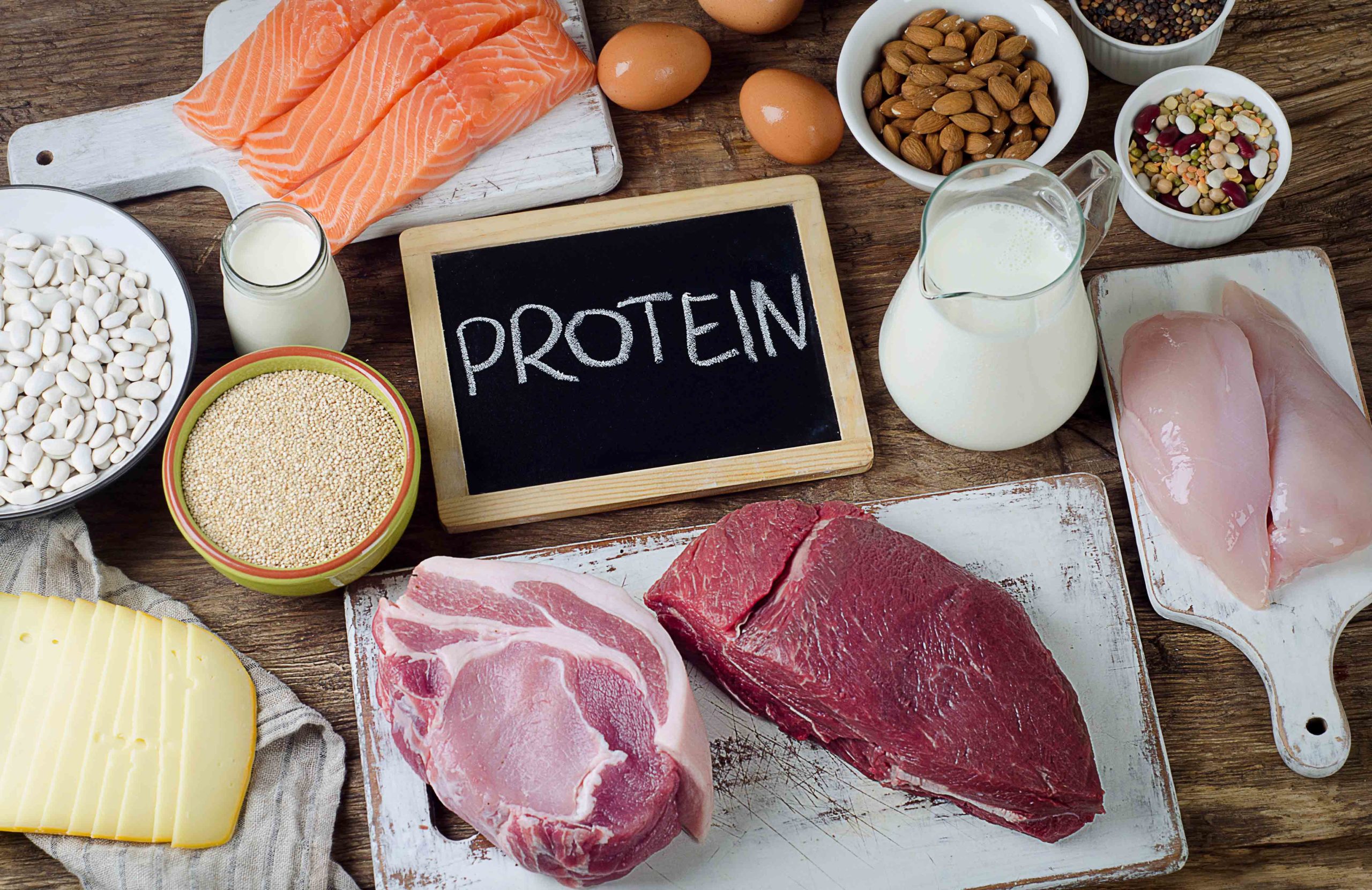 ăn thiếu chất protein
