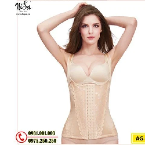 Áo Lót Gen Định Hình Cao Cấp Nhỏ Eo Thon Bụng (Cod: AG-250)