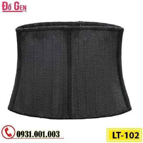 Gen Nịt Bụng Cao Su Non Latex 25 Xương Thép 25cm - Định Hình Mỡ Bụng Sau Phẫu Thuật (Cod: LT-102)