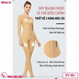 Gen Định Hình Toàn Thân Sau Hút Mỡ NT-001 – Siết Eo, Nén Bụng, Định Hình Vóc Dáng