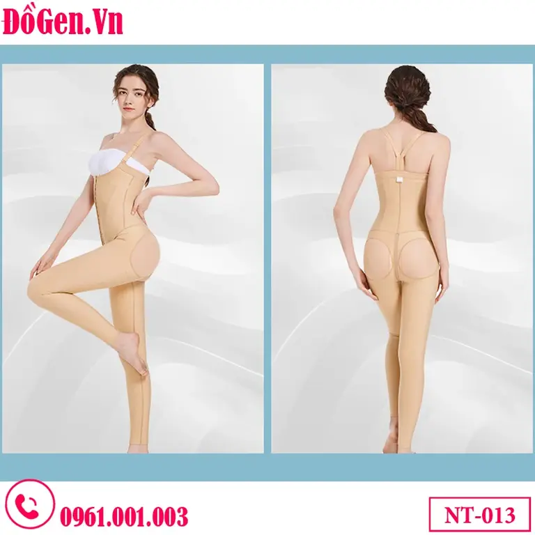 áo gen nịt bụng toàn thân sau hút mỡ