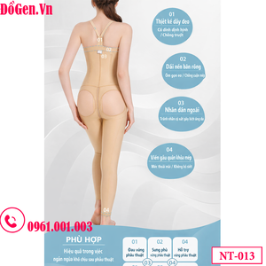 áo gen định hình toàn thân