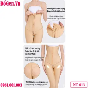 áo gen toàn thân định hình sau hút mỡ