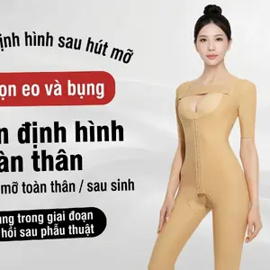 Áo gen y khoa medical compression garment sau liposuction body contouring.