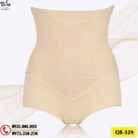 Quần Lót Gen Bụng Định Hình Chống Cuộn Thu Gọn Vòng Eo (Cod: QB-329)