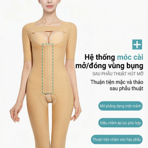 Đồ Gen Định Hình Toàn Thân Sau Phẫu Thuật NT-008 | Bảo Vệ Thành Quả Hút Mỡ, Ép Form Cấp Tốc