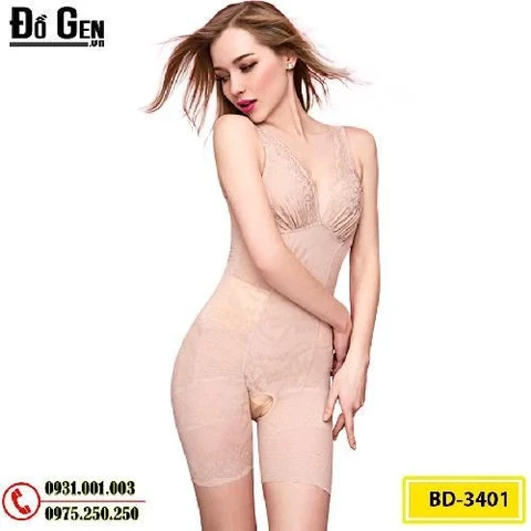 Đồ Lót Gen Định Hình Liền Thân Thu Gọn Vòng Eo (Cod: BD-3401)