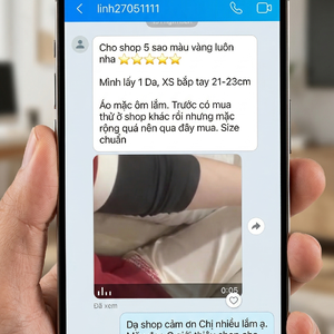 Top áo định hình bắp tay được ưa chuộng