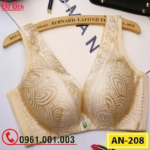 Áo Ngực Không Gọng Bản To Cao Cấp AN-208