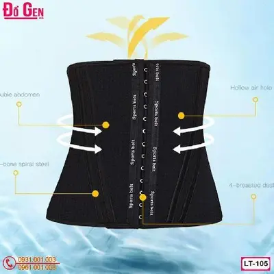 Gen nịt bụng Latex siêu nhẹ bền: Lựa chọn hoàn hảo cho việc giảm cân và săn chắc vòng eo