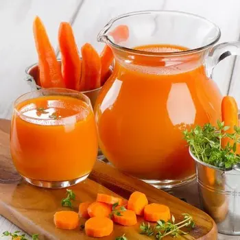 Nước ép cà rốt giúp giảm cân