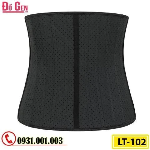 Gen Nịt Bụng Cao Su Non Latex 25 Xương Thép 25cm - Định Hình Mỡ Bụng Sau Phẫu Thuật (Cod: LT-102)