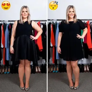 Bí Quyết Chọn Đầm Dự Tiệc Cho Nàng Béo