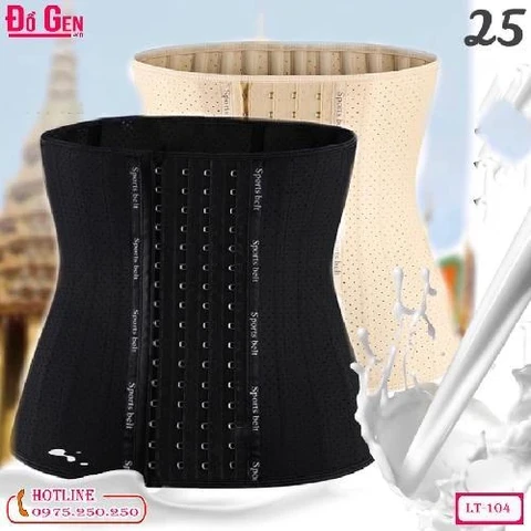 Gen Nịt Bụng Cao Su Latex Định Hình Thon Gọn Eo LT-104