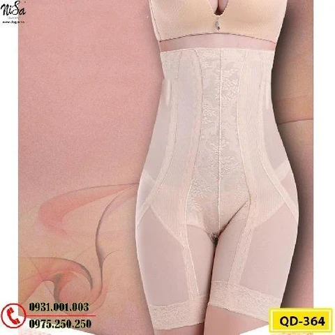 Quần Gen Lót Định Hình Chống Cuộn Thon Eo Thon Đùi Nâng Mông (Cod: QD-364)