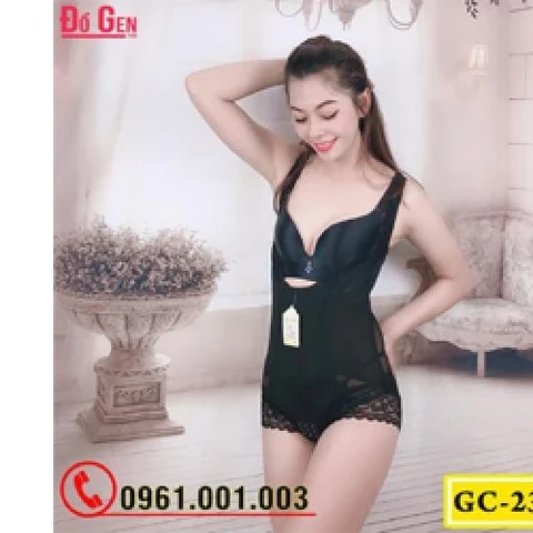 Bộ Đồ Lót Gen Định Hình - Gen Nịt Bụng Thu Gọn Vòng Eo (Cod: GC-2393)