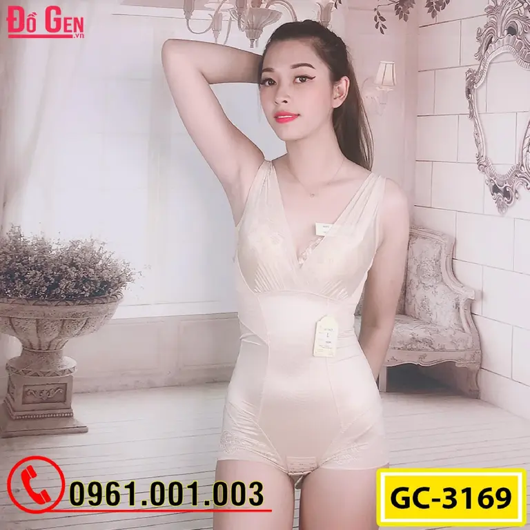 Đồ Lót Gen Định Hình - Gen Nịt Bụng Khoe Đường Cong Thon Gọn (Cod: GC-3169)