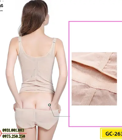 Đồ Lót Định Hình - Quần Áo Gen Định Hình Tạo Đường Cong Quyến Rũ (Cod: GC-2633)