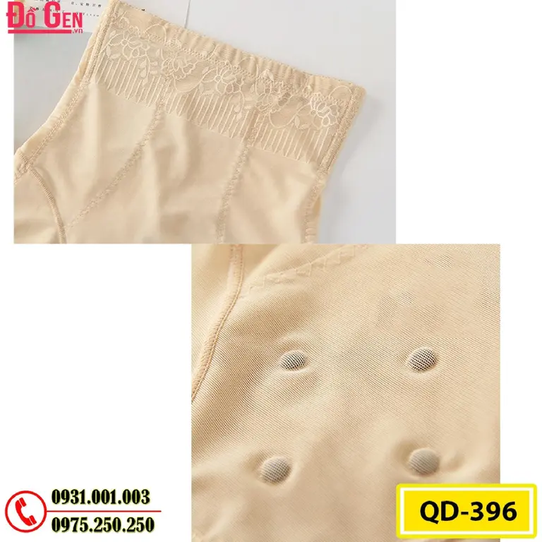 Quần Lót Gen Định Hình Chống Cuộn Hỗ Trợ Giảm Cân (Cod: QD-396)