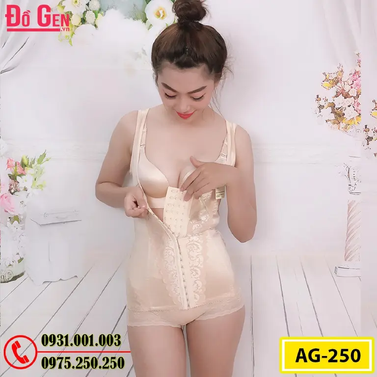 Áo Lót Gen Định Hình - Gen Nịt Bụng Hình Thu Nhỏ Vòng Eo (Cod: AG-250)