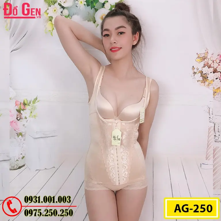 Áo Lót Gen Định Hình - Gen Nịt Bụng Hình Thu Nhỏ Vòng Eo (Cod: AG-250)