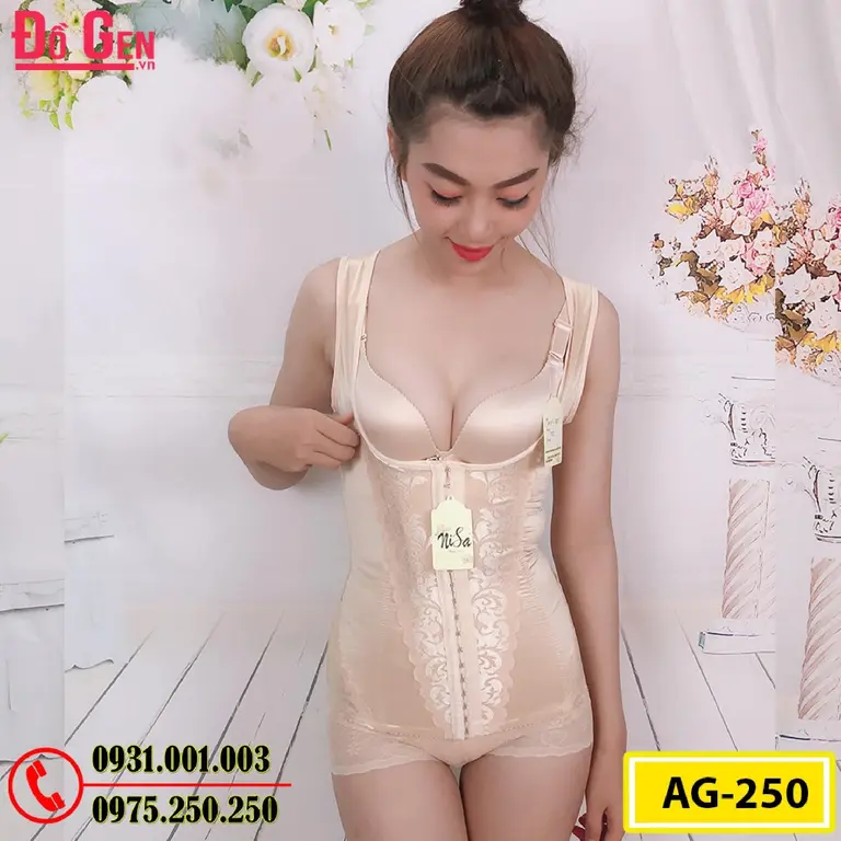 Áo Lót Gen Định Hình - Gen Nịt Bụng Hình Thu Nhỏ Vòng Eo (Cod: AG-250)