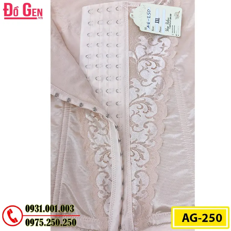Áo Lót Gen Định Hình - Gen Nịt Bụng Hình Thu Nhỏ Vòng Eo (Cod: AG-250)
