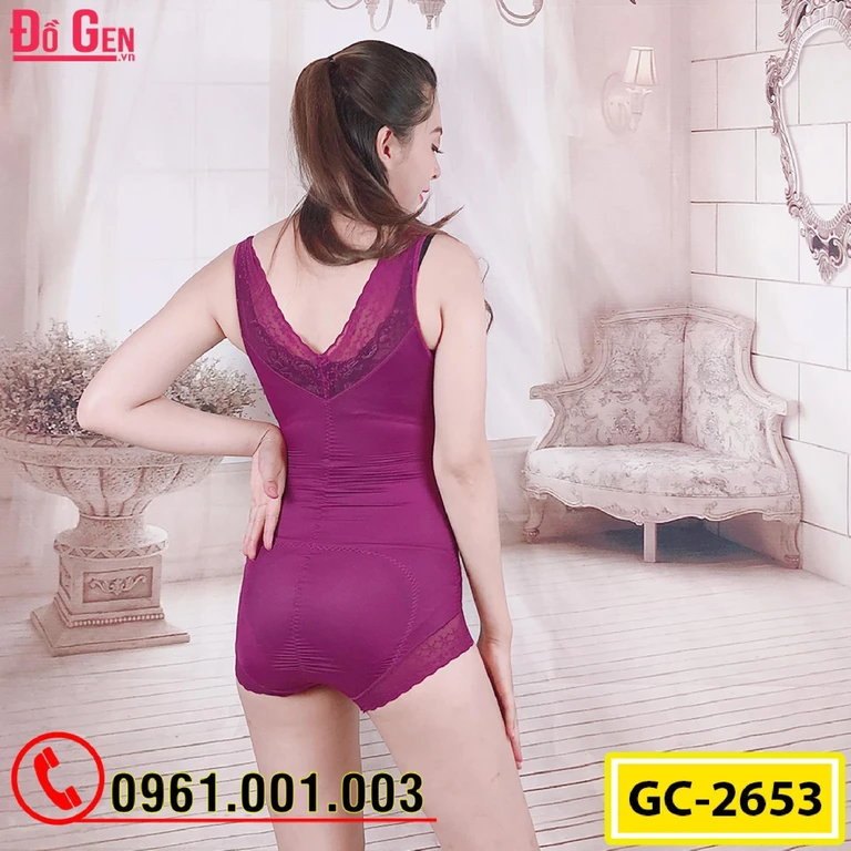 Bộ Đồ Lót Gen Định Hình - Gen Nịt Bụng Thu Gọn Vòng Eo (Cod: GC-2653)