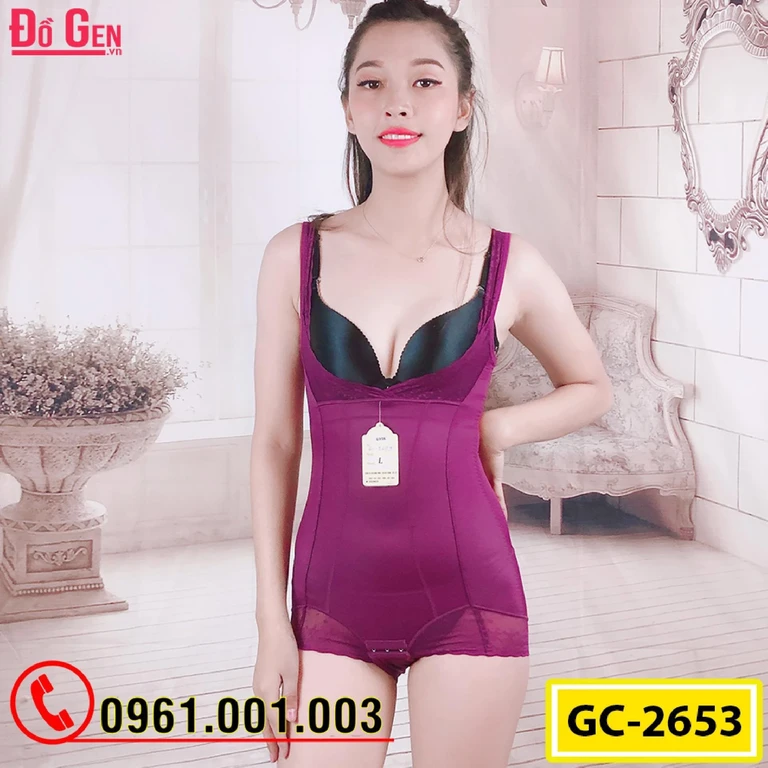 Bộ Đồ Lót Gen Định Hình - Gen Nịt Bụng Thu Gọn Vòng Eo (Cod: GC-2653)