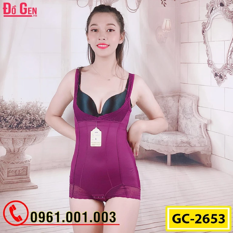 Bộ Đồ Lót Gen Định Hình - Gen Nịt Bụng Thu Gọn Vòng Eo (Cod: GC-2653)
