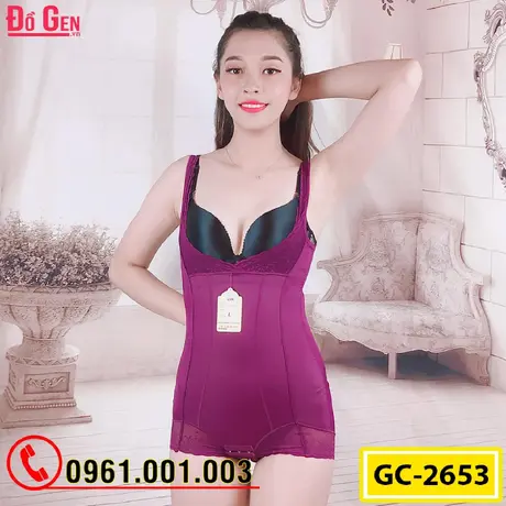 Bộ Đồ Lót Gen Định Hình - Gen Nịt Bụng Thu Gọn Vòng Eo (Cod: GC-2653)