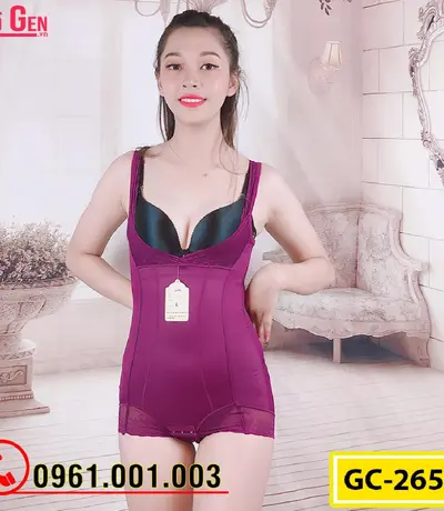 Bộ Đồ Lót Gen Định Hình - Gen Nịt Bụng Thu Gọn Vòng Eo (Cod: GC-2653)