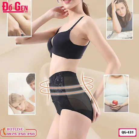 Quần Gen Nịt Bụng Dưới Tạo Vòng Eo Nâng Mông Dạng Gài Sau Sinh QG-431
