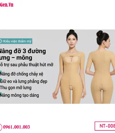 Gen Nịt Bụng Toàn Thân Sau Hút Mỡ NT-008: Giải Pháp Định Hình Body Chuẩn Y Khoa