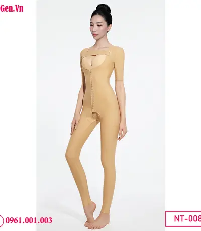 Áo gen y khoa medical compression garment sau liposuction body contouring.