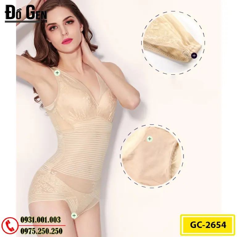 Đồ Lót Định Hình - Quần Áo Gen Định Hình Tạo Đường Cong Quyến Rũ (Cod: GC-2654)