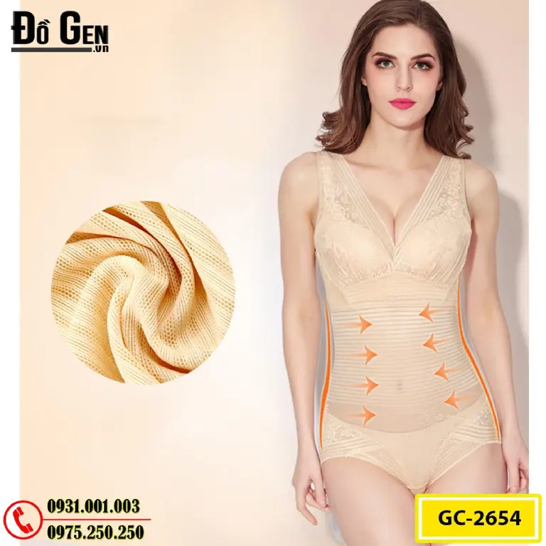 Đồ Lót Định Hình - Quần Áo Gen Định Hình Tạo Đường Cong Quyến Rũ (Cod: GC-2654)