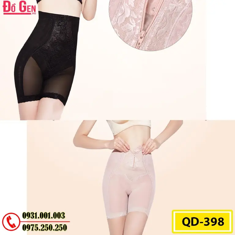 Quần Gen Bụng Định Hình - Quần Lót Định Hình Hỗ Trợ Giảm Cân (Cod: QD-398)