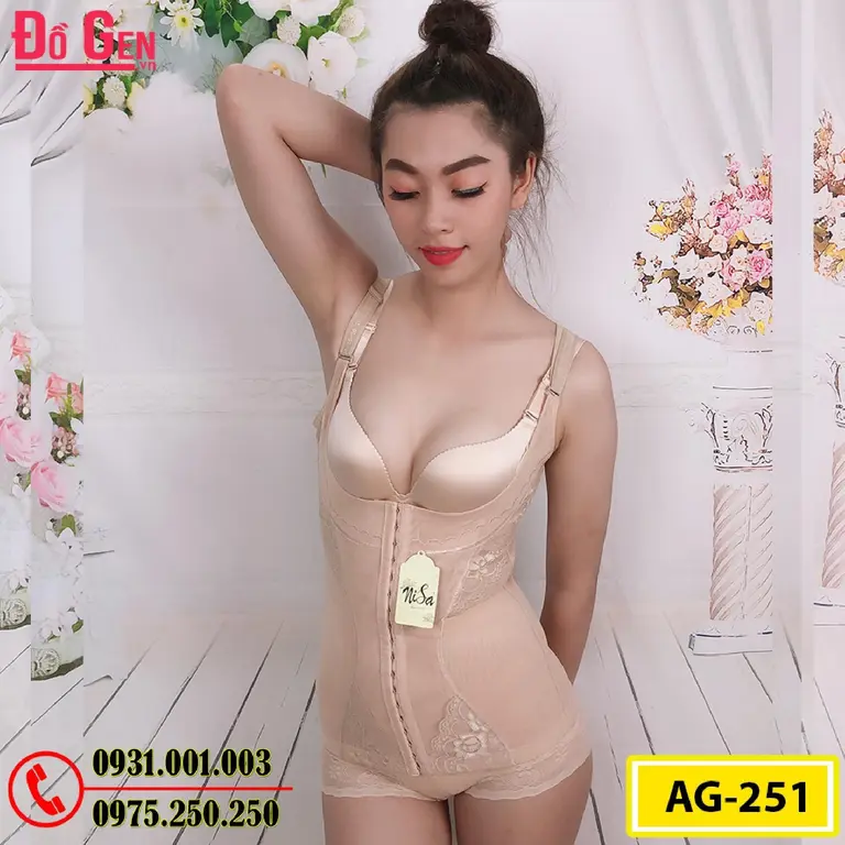 Gen Nịt Bụng - Áo Lót Gen Định Hình Cao Cấp Thu Nhỏ Vòng Eo (Cod: AG-251)