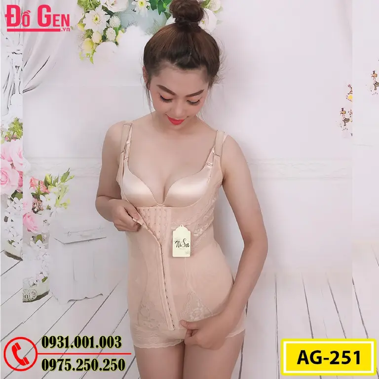 Gen Nịt Bụng - Áo Lót Gen Định Hình Cao Cấp Thu Nhỏ Vòng Eo (Cod: AG-251)