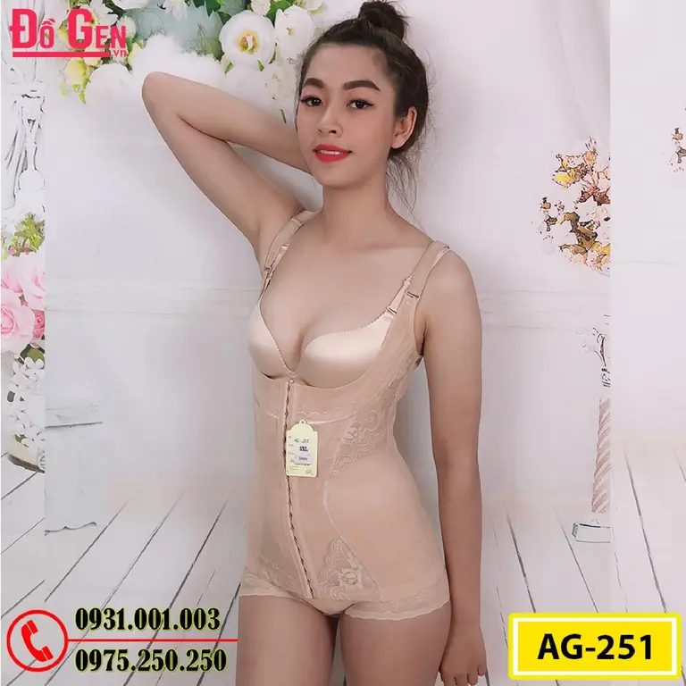 Gen Nịt Bụng - Áo Lót Gen Định Hình Cao Cấp Thu Nhỏ Vòng Eo (Cod: AG-251)