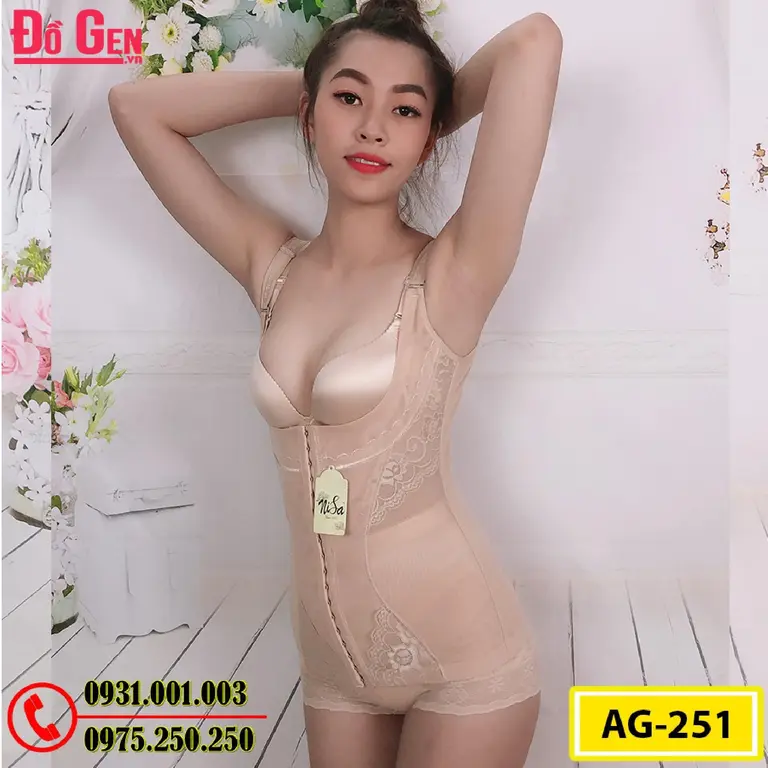 Gen Nịt Bụng - Áo Lót Gen Định Hình Cao Cấp Thu Nhỏ Vòng Eo (Cod: AG-251)