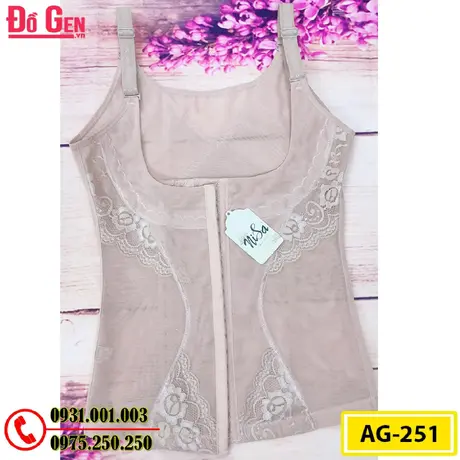 Gen Nịt Bụng - Áo Lót Gen Định Hình Cao Cấp Thu Nhỏ Vòng Eo (Cod: AG-251)