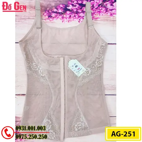 Gen Nịt Bụng - Áo Lót Gen Định Hình Cao Cấp Thu Nhỏ Vòng Eo (Cod: AG-251)
