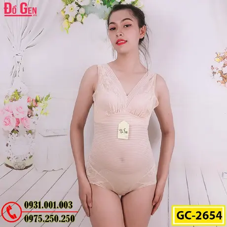 Bộ Đồ Lót Gen Định Hình - Gen Nịt Bụng Thu Gọn Vòng Eo (Cod: GC-2654)