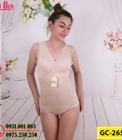 Bộ Đồ Lót Gen Định Hình - Gen Nịt Bụng Thu Gọn Vòng Eo (Cod: GC-2654)