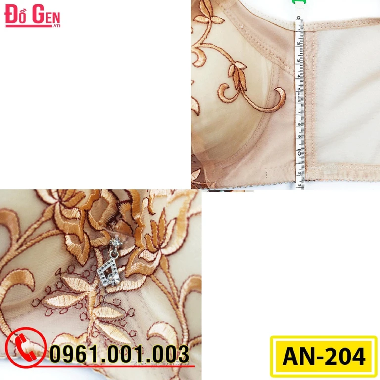 Áo Ngực Ren Bản To Cao Cấp AN-204